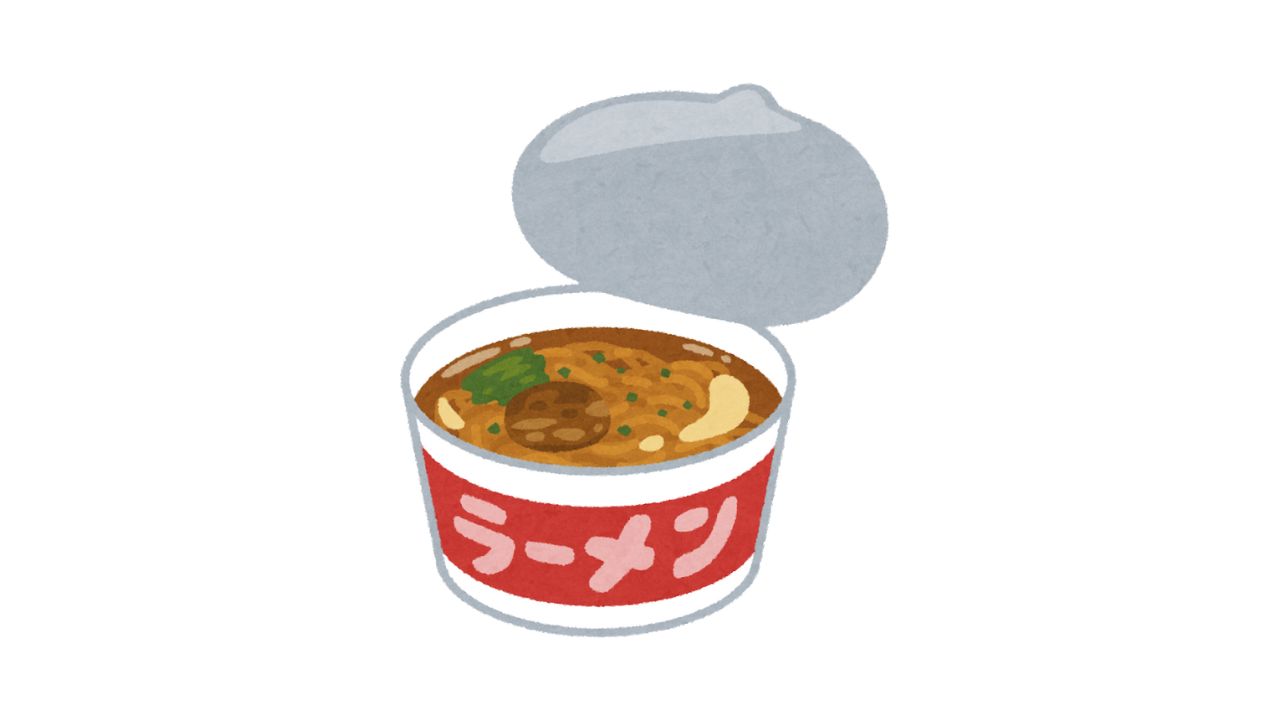 サムネ カップ麺